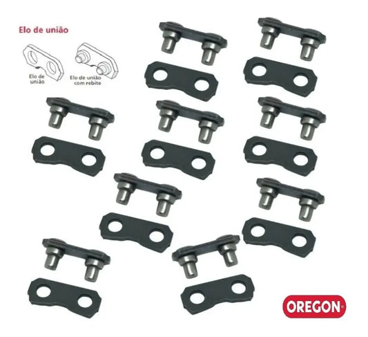 518812 - Kit Emenda de Corrente Femea linha Oregon 404 - 2.0  pacote 25 unidades